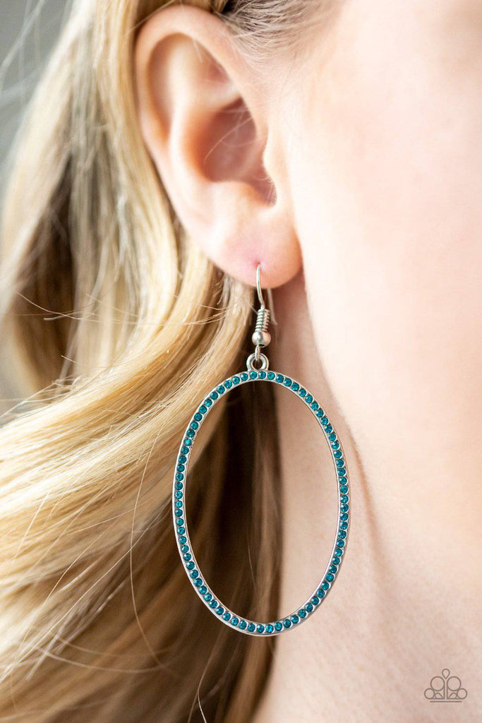 Dazzle On Demand - Blue Earrings - Paparazzi Accessories - Gtdazzlequeen