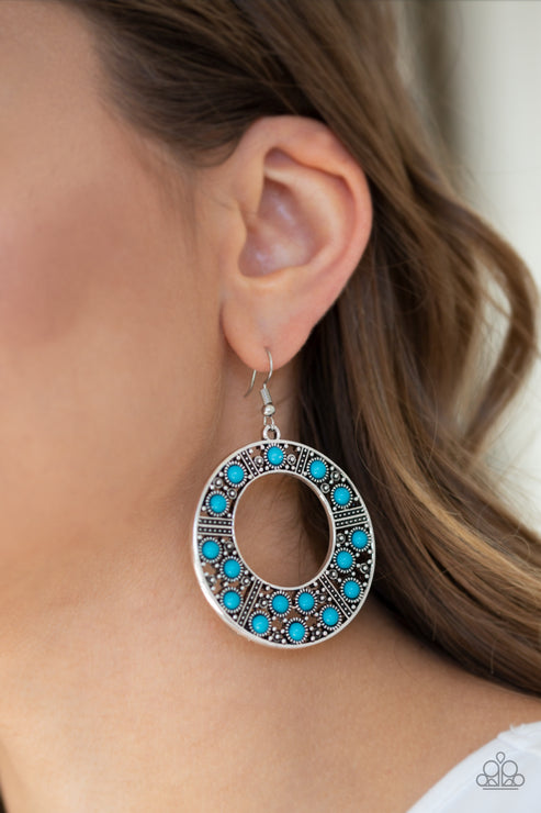 San Diego Samba - Blue ♥ Earrings - Gtdazzlequeen