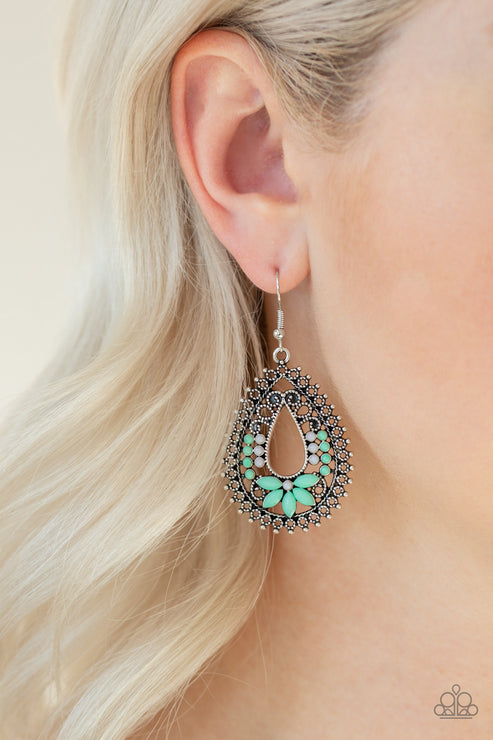 Atta-GALA - Green ♥ Earrings - Gtdazzlequeen