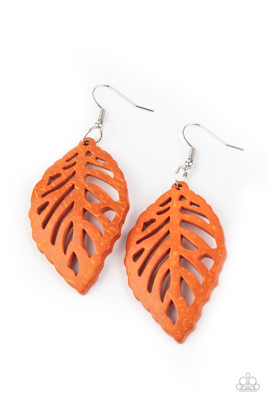 LEAF Em Hanging - Orange - Gtdazzlequeen