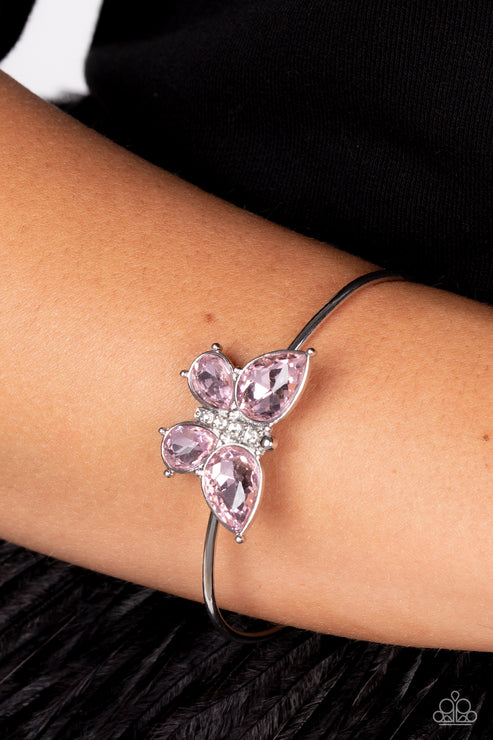 Paparazzi  Butterfly Beatitude - Pink  Bracelet - Gtdazzlequeen