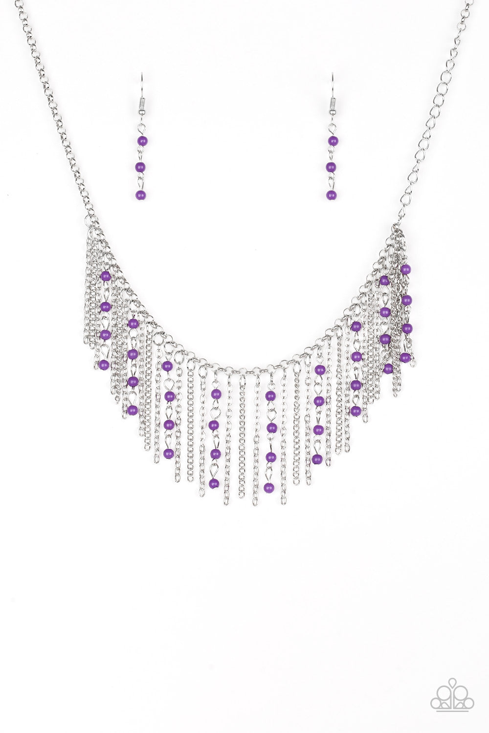 Harlem Hideaway-Purple Necklace - Gtdazzlequeen